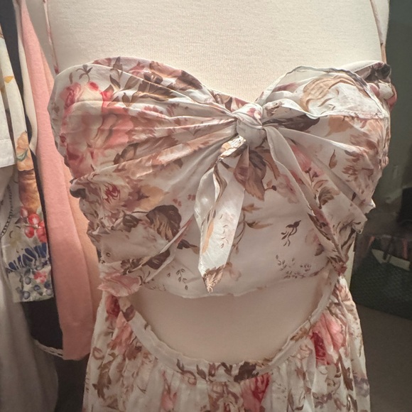 Zimmermann 2  Eden broderie Midi halter dress US 8 - Picture 9 of 10